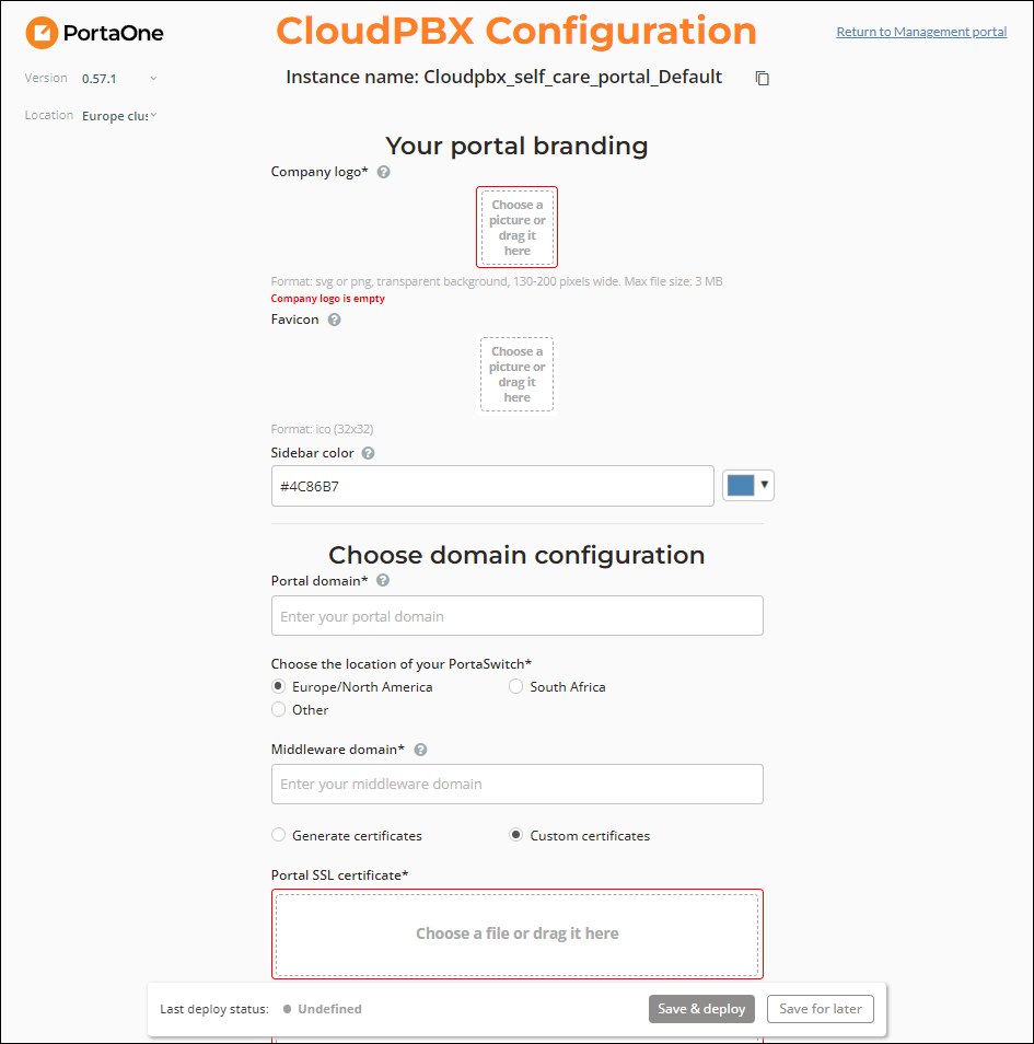 CloudPBXConfigUI